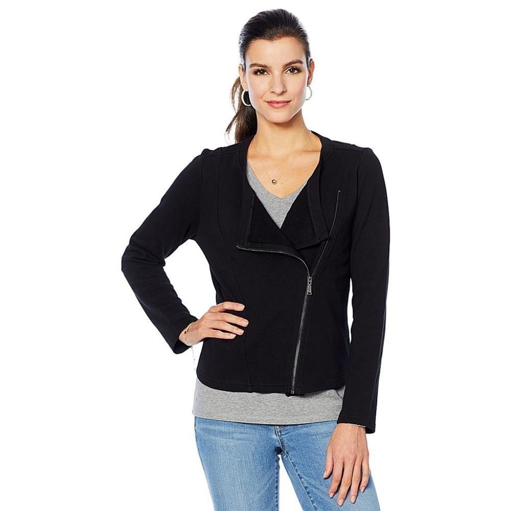 Motto French Terry Moto Jacket 637-202